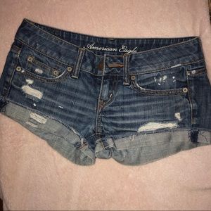 American Eagle booty shorts size 0